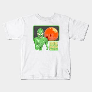 The sun from an alien perspective Kids T-Shirt